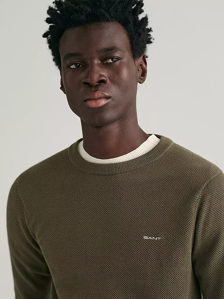 GANT | Pullover  | Oliva