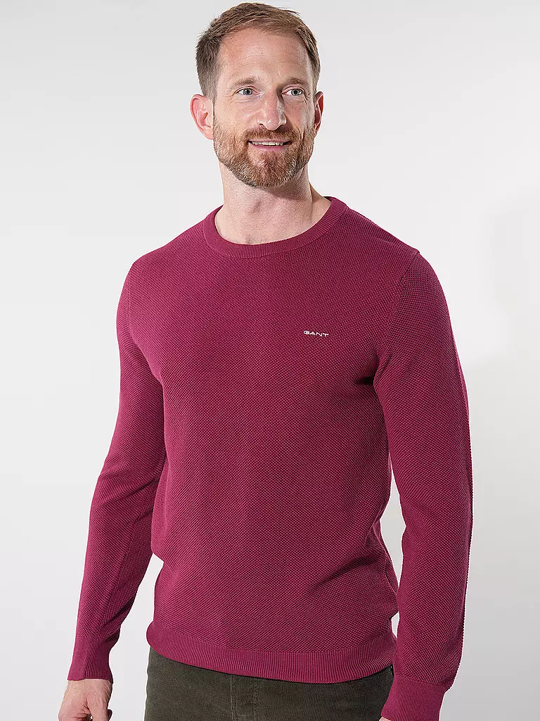 GANT | Suéter | Rojo oscuro