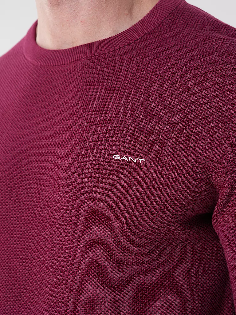GANT | Suéter | Rojo oscuro