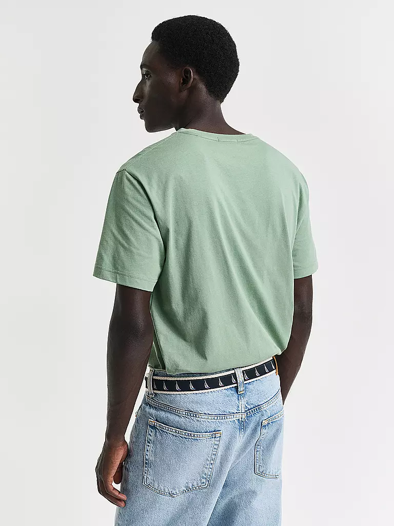 GANT | T-Shirt  | Verde claro