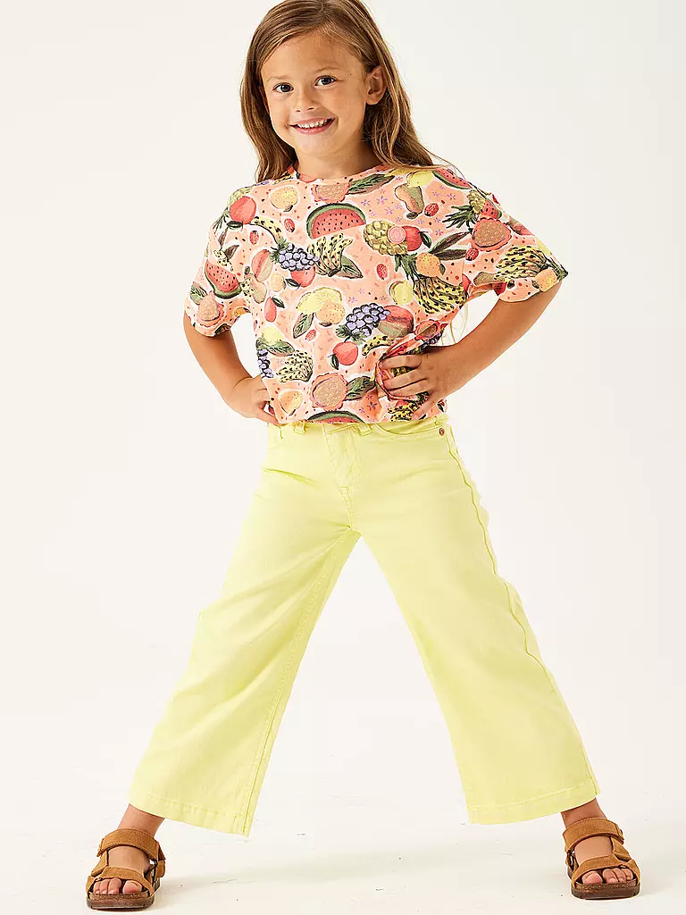 GARCIA | Mädchen Hose Wide Fit | Amarillo