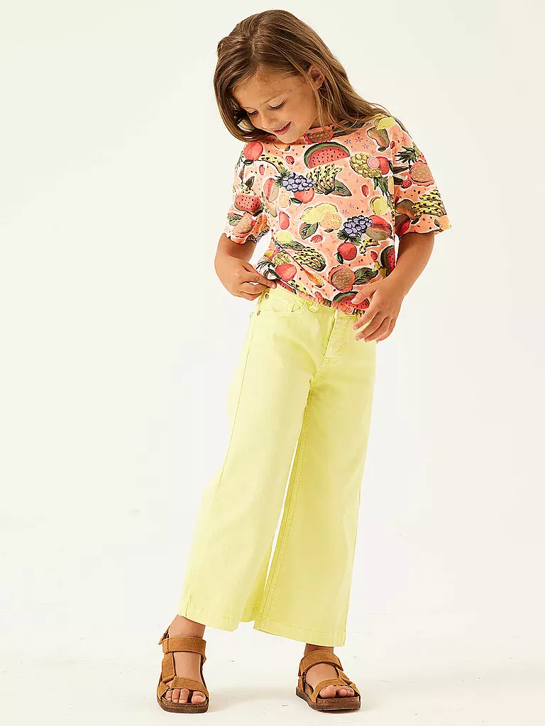 GARCIA | Mädchen Hose Wide Fit | Amarillo
