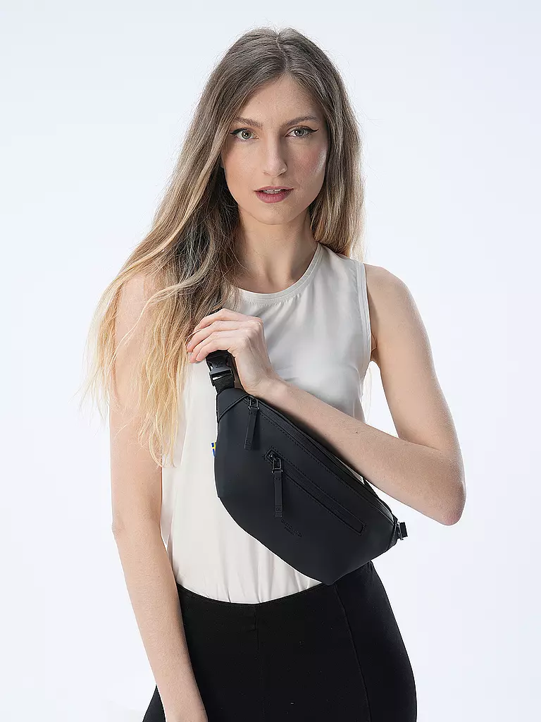 GASTON LUGA | Riñonera SPLAESH | Negro