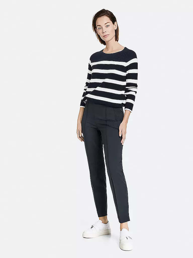 GERRY WEBER | Anzughose  | Azul oscuro