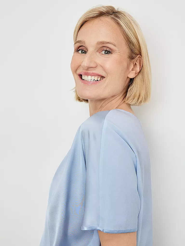 GERRY WEBER | Blusenshirt | Azul claro