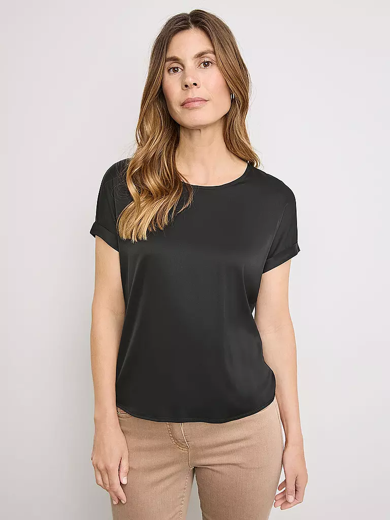 GERRY WEBER | Blusenshirt | Negro