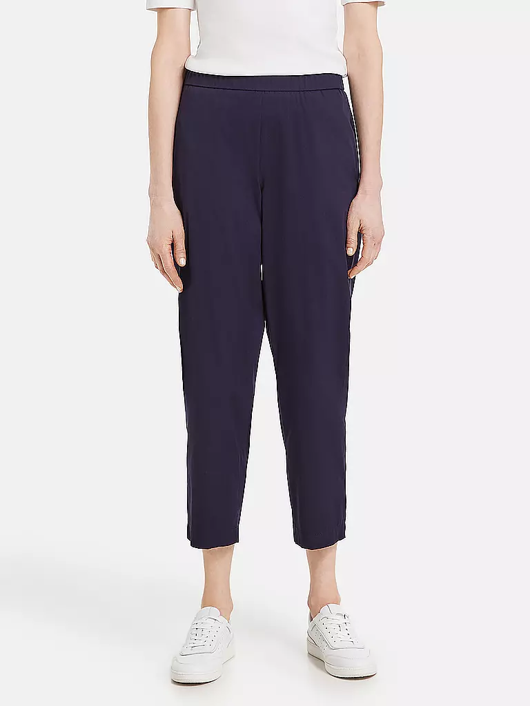 GERRY WEBER | Businesshose | Azul oscuro