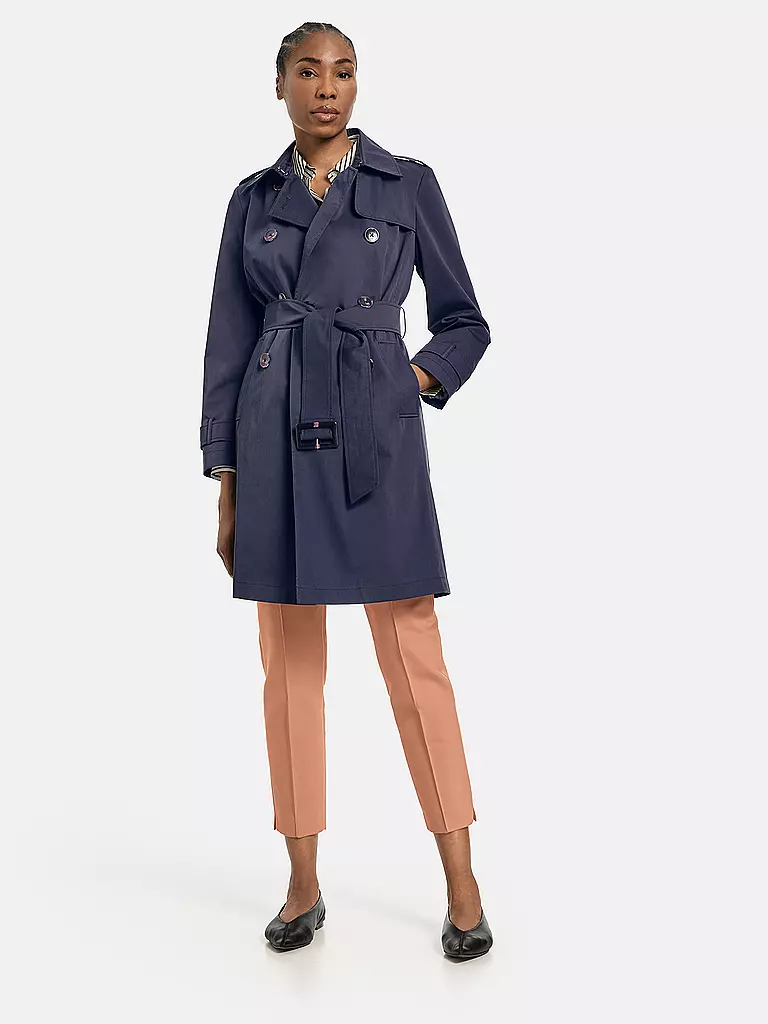 GERRY WEBER | Gabardina | Azul oscuro