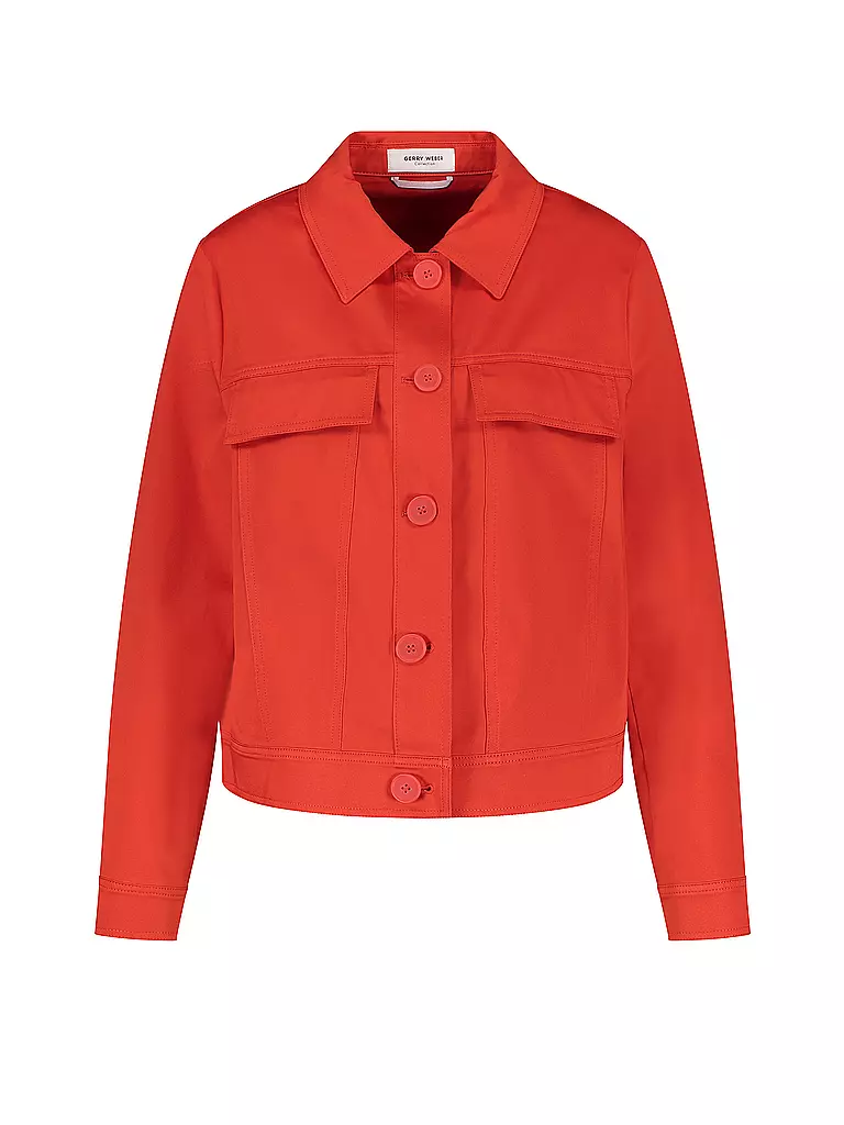 GERRY WEBER | Jeansjacke  | Rojo