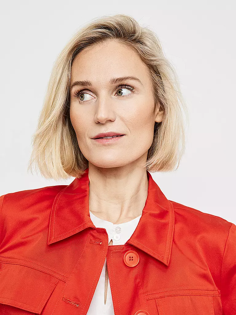 GERRY WEBER | Jeansjacke  | Rojo