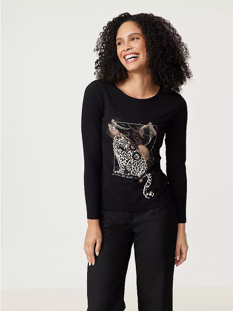 GERRY WEBER | Langarmshirt | Negro