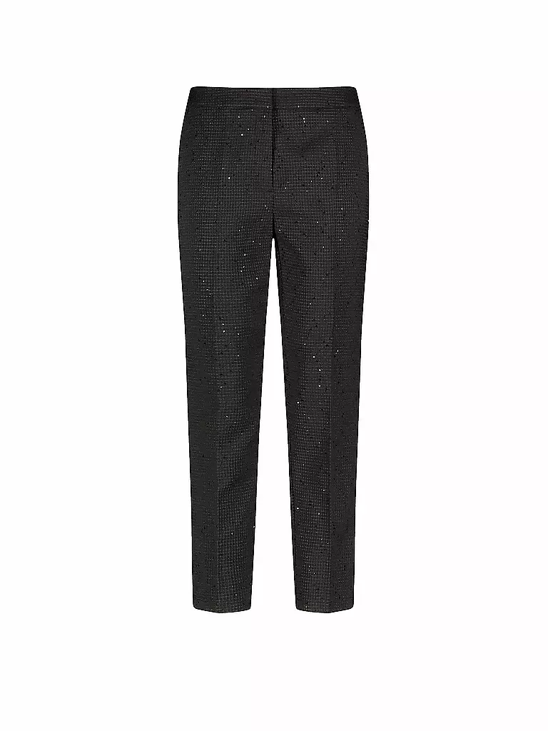 GERRY WEBER | Pantalón de vestir 7/8 | Negro