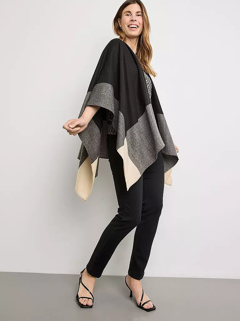 GERRY WEBER | Poncho - Cape | Negro