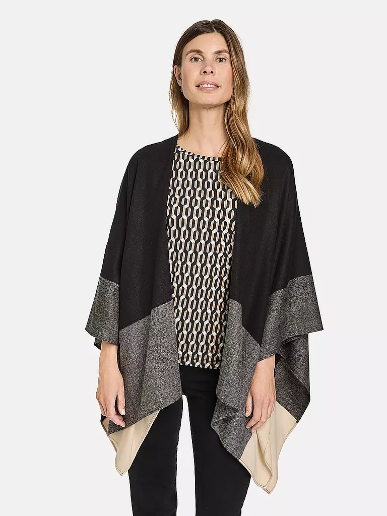 GERRY WEBER | Poncho - Cape | Negro