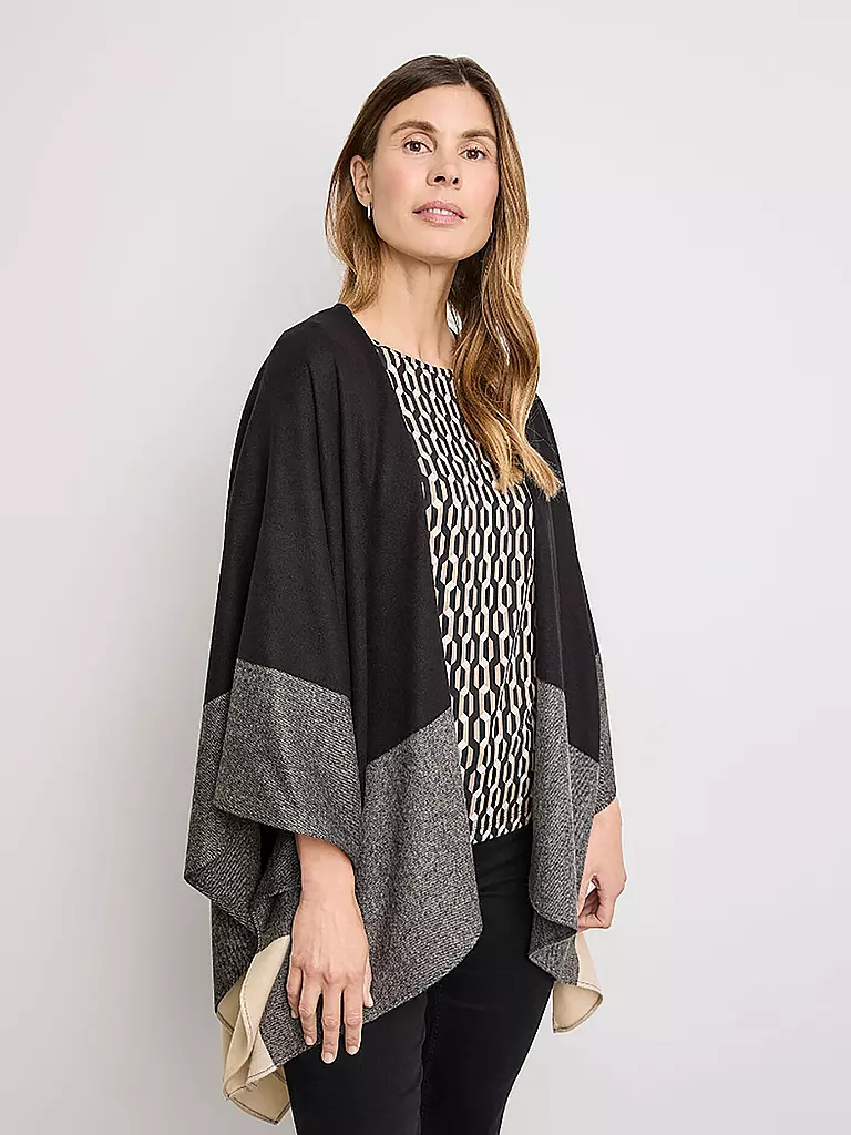 GERRY WEBER | Poncho - Cape | Negro