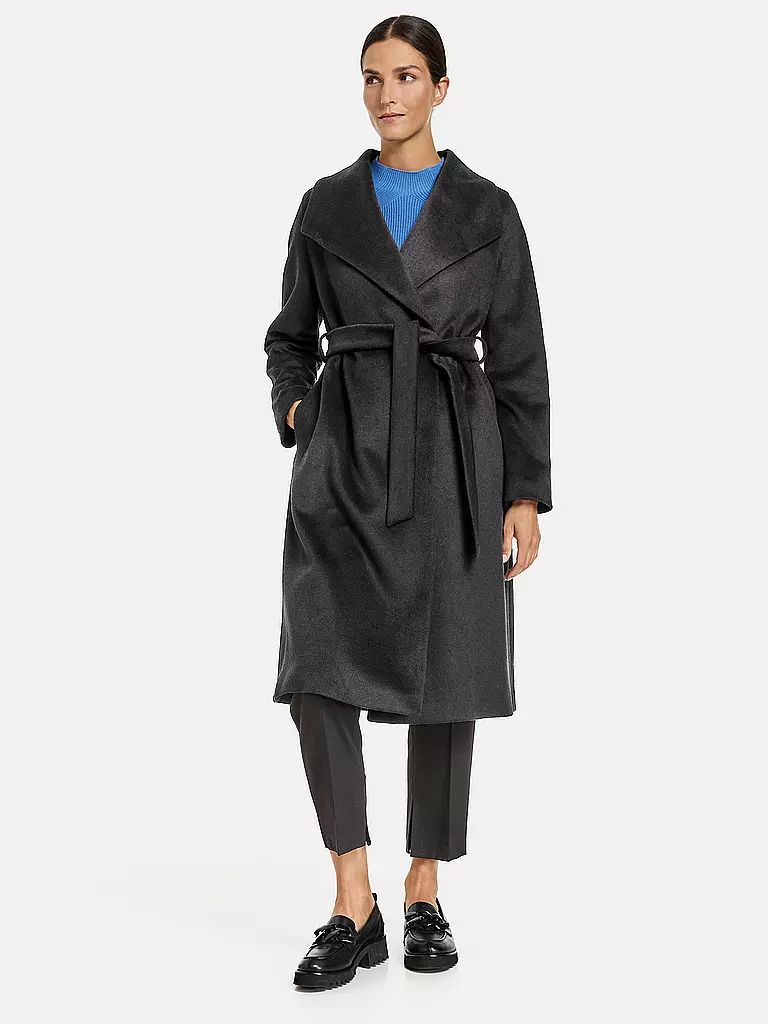 GERRY WEBER | Wollmantel  | Negro