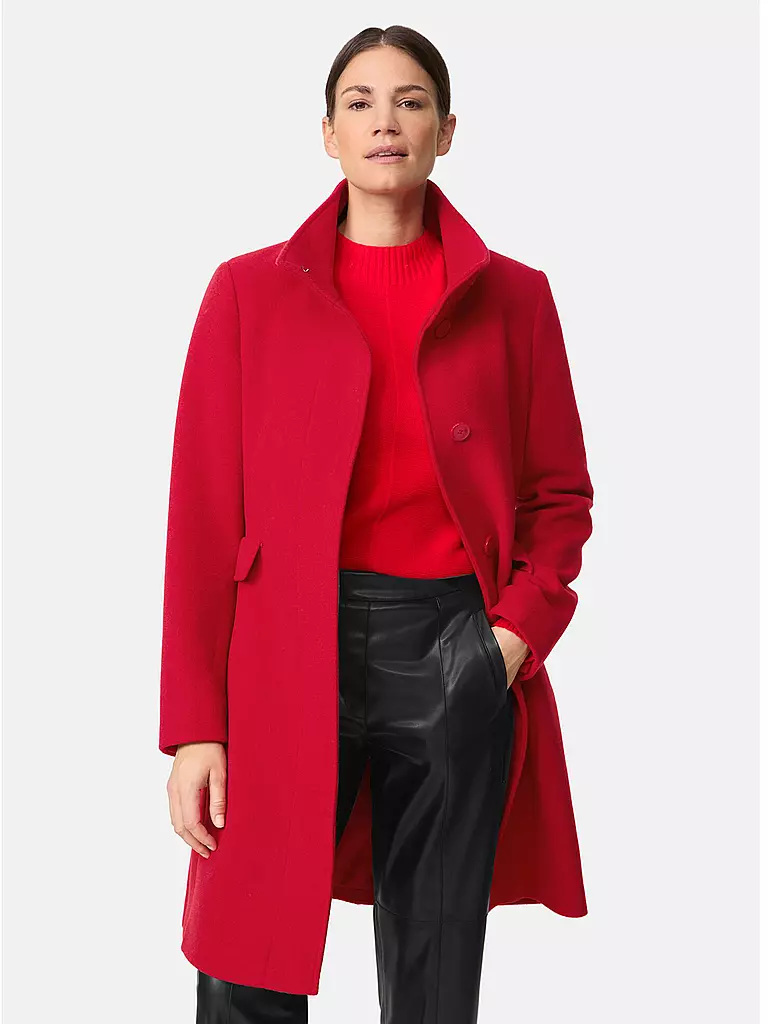 GERRY WEBER | Wollmantel | Rojo