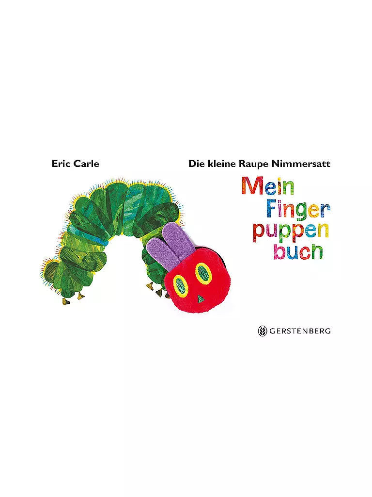 GERSTENBERG VERLAG | La oruga muy hambrienta - Mi libro de marionetas de dedo | Sin color
