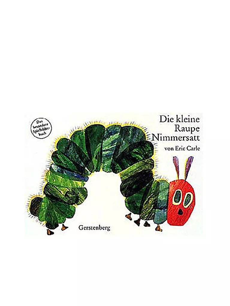 GERSTENBERG VERLAG | Libro - La pequeña oruga glotona - Edición Austria | Sin color