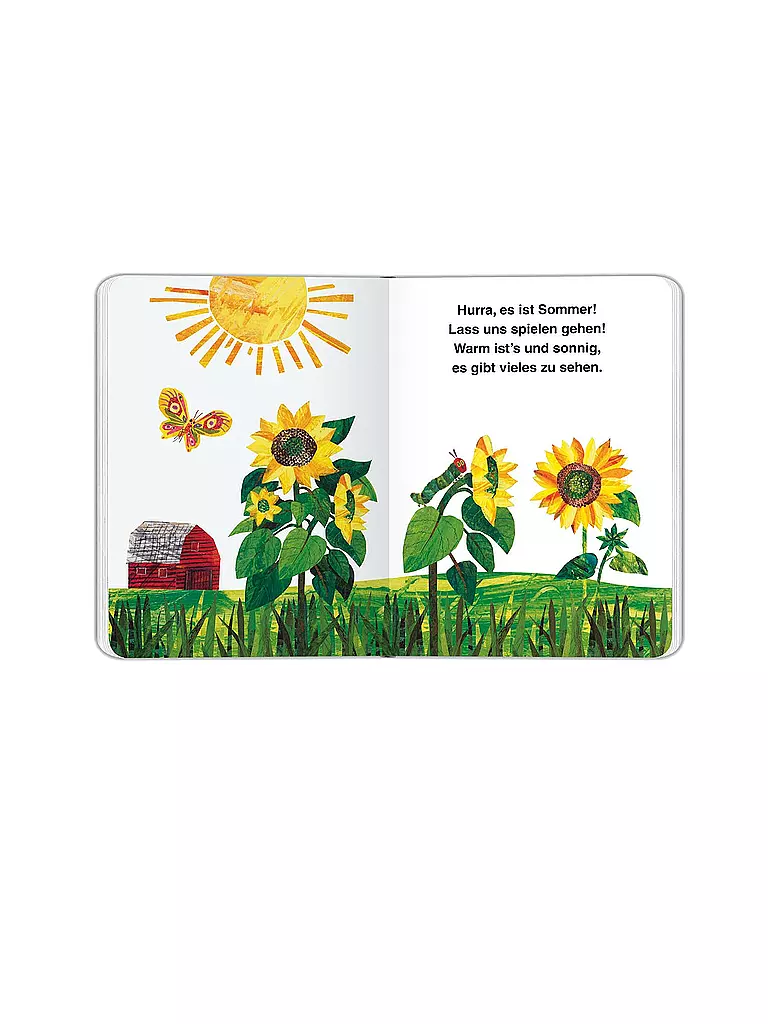 GERSTENBERG VERLAG | Libro - La pequeña oruga glotona - Verano | Sin color