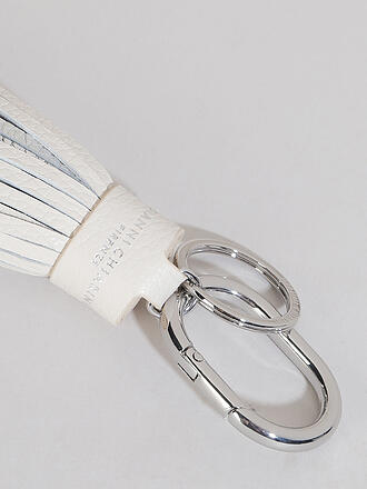 GIANNI CHIARINI | Nombre del producto: Colgante para bolso
Marca: GIANNI CHIARINI
Color: crema
Categorías: Moda, Mujer

Material: Cuero
Detalles: Logotipo, Flecos