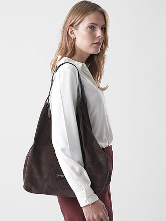 GIANNI CHIARINI | Bolso de piel - Hobo Bag DUA SUEDE L