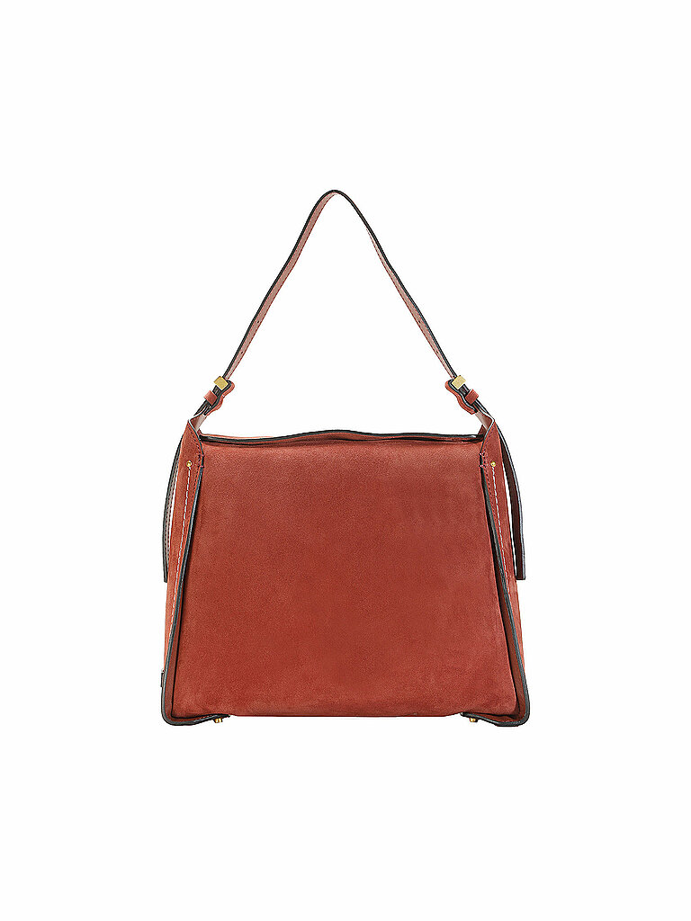 Gianni Chiarini Bolso de cuero - Hobobag PENELOPE rojo oscuro