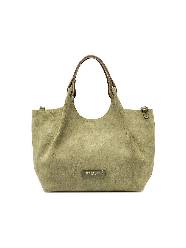 Gianni Chiarini Bolso de cuero - Bolso Hobo DUA verde
