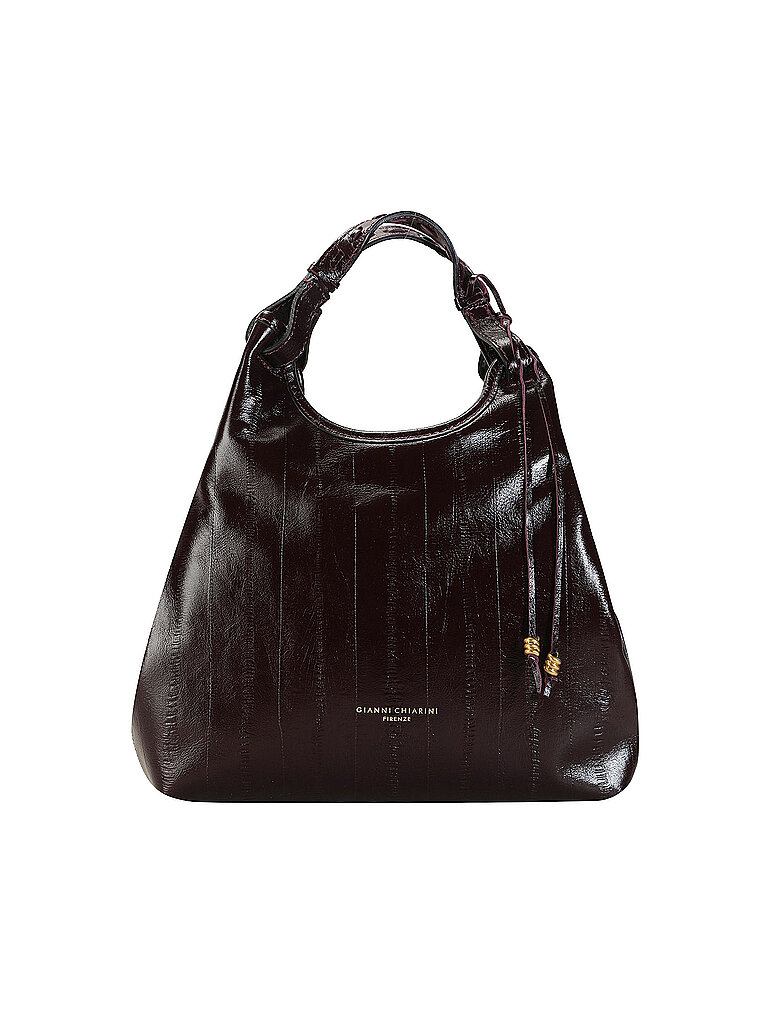 Gianni Chiarini Bolso de piel - Hobo Bag DUA Medium rojo oscuro