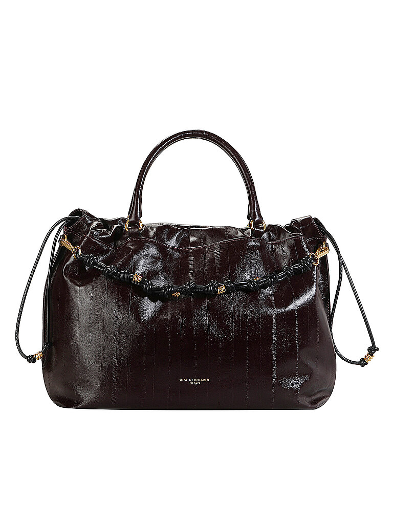 Gianni Chiarini Bolso de piel - Bolso de mano MORGANA rojo oscuro