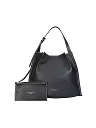 GIANNI CHIARINI | Bolso de cuero - Bolso bandolera DORY | Negro