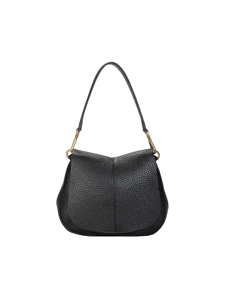 GIANNI CHIARINI | Bolso de cuero - Bolso bandolera HELENA ROUND | Negro