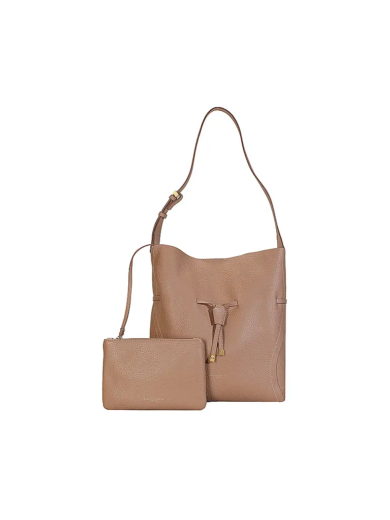 GIANNI CHIARINI | Bolso de cuero - Bolso bombonera SIENNA | Beige