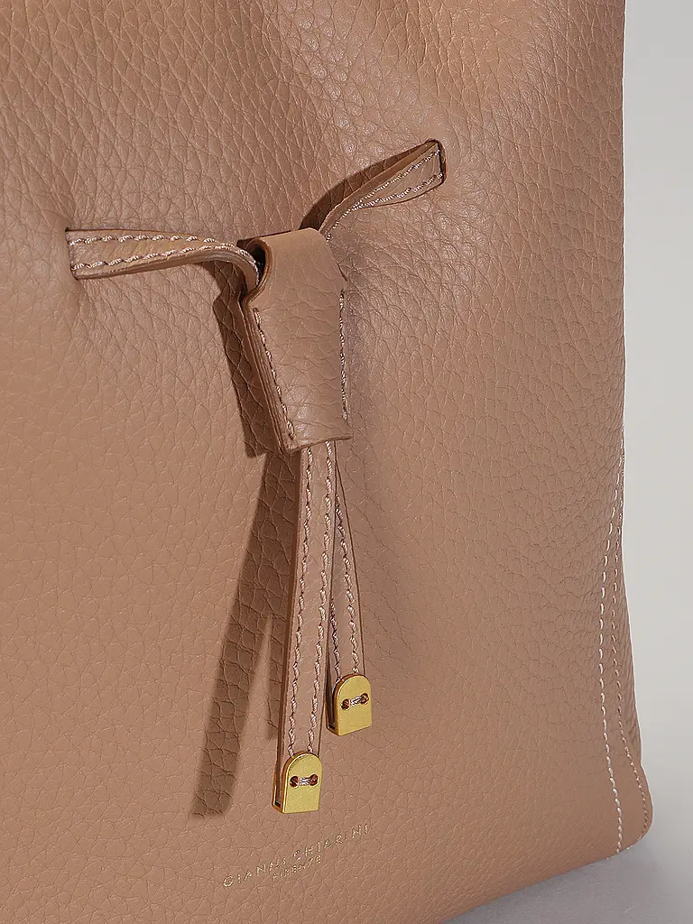 GIANNI CHIARINI | Bolso de cuero - Bolso bombonera SIENNA | Beige