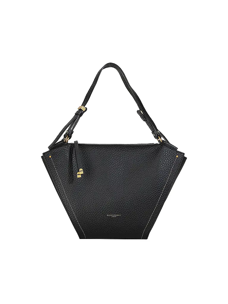 GIANNI CHIARINI | Bolso de cuero - Bolso de mano BLOOM | Negro