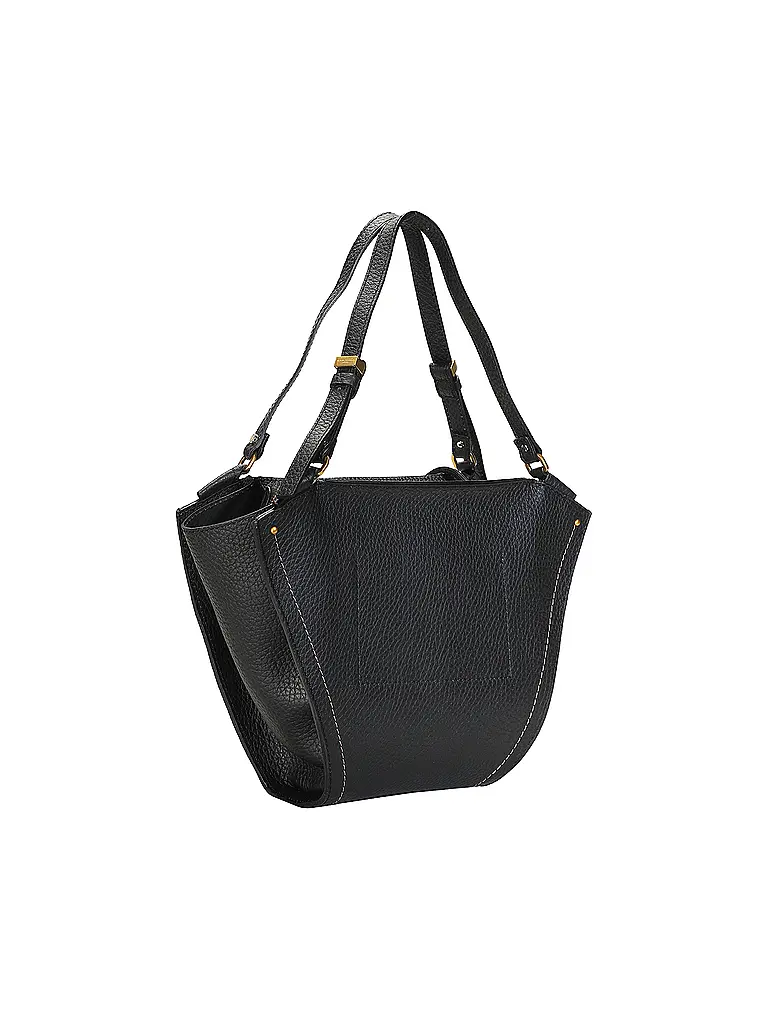 GIANNI CHIARINI | Bolso de cuero - Bolso de mano BLOOM | Negro