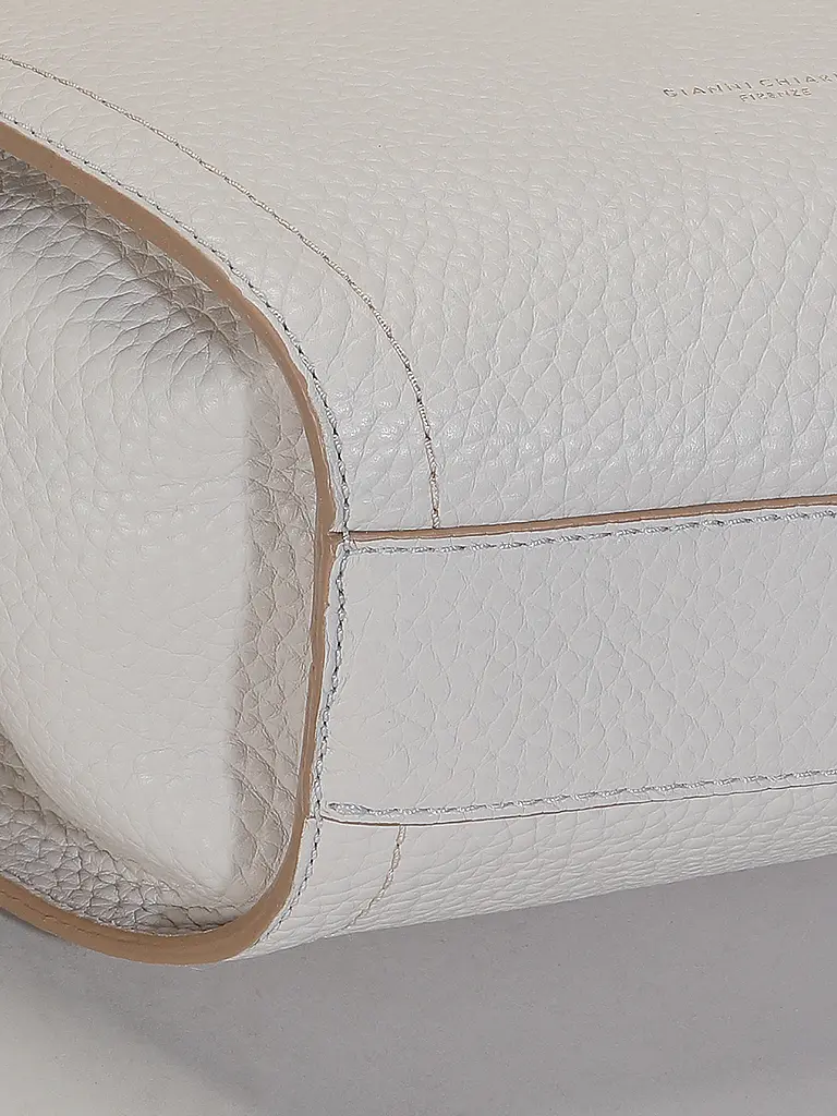 GIANNI CHIARINI | Bolso de cuero - Bolso de mano BLOOM | Blanco