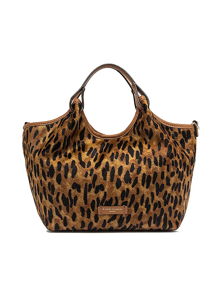 GIANNI CHIARINI | Bolso de cuero - Bolso Hobo DUA LEO | Marrón