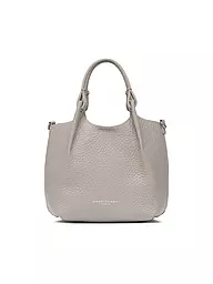 GIANNI CHIARINI | Ledertasche - Hobo Bag DUA Small | Gris claro