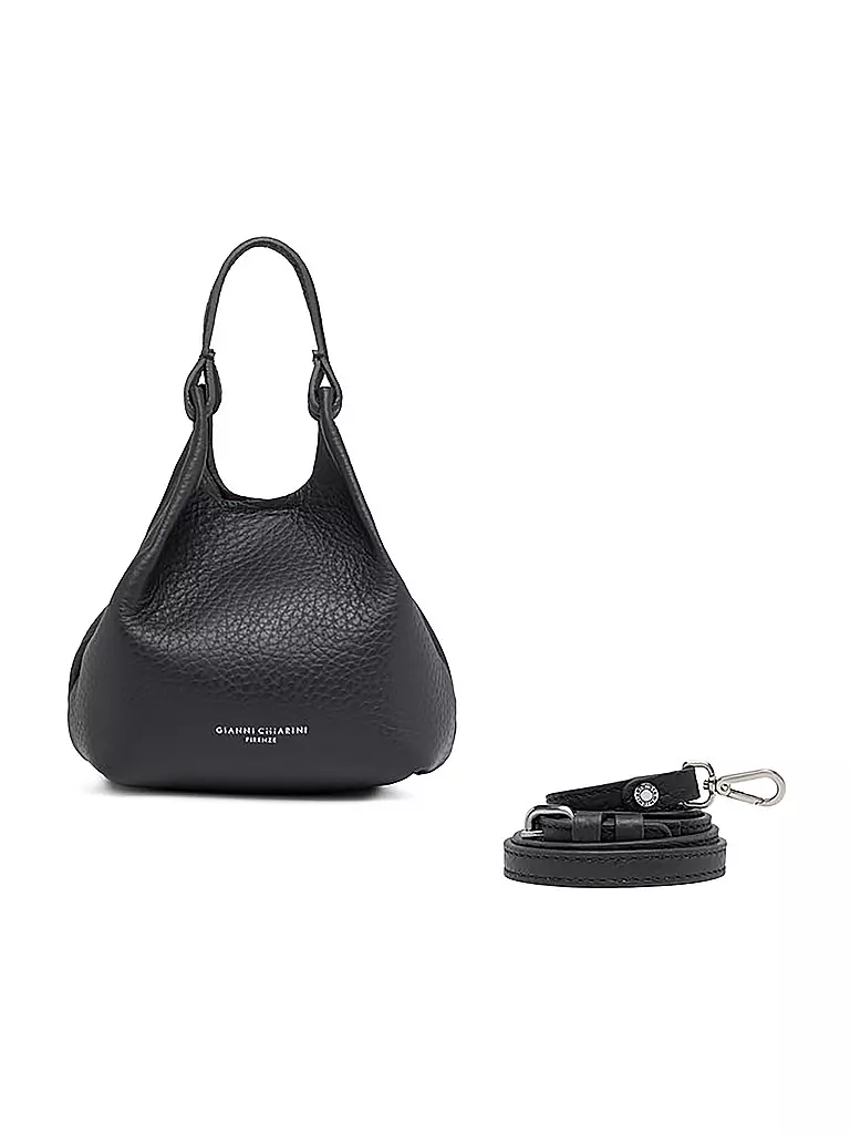 GIANNI CHIARINI | Bolso de cuero - Bolso Hobo DUA Small | grau