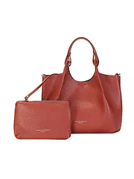 GIANNI CHIARINI | Ledertasche - Hobo Bag DUA  | Rojo oscuro