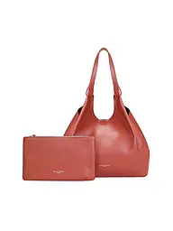 GIANNI CHIARINI | Ledertasche - Hobo Bag DUA | Rojo oscuro