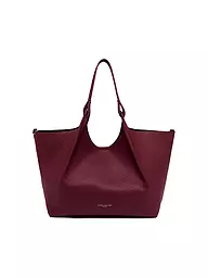 GIANNI CHIARINI | Ledertasche - Hobo Bag DUA | Rojo oscuro