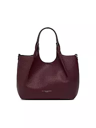 GIANNI CHIARINI | Ledertasche - Hobo Bag DUA  | Rojo oscuro