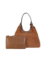 GIANNI CHIARINI | Bolso de cuero - Bolso Hobo DUA | Camel