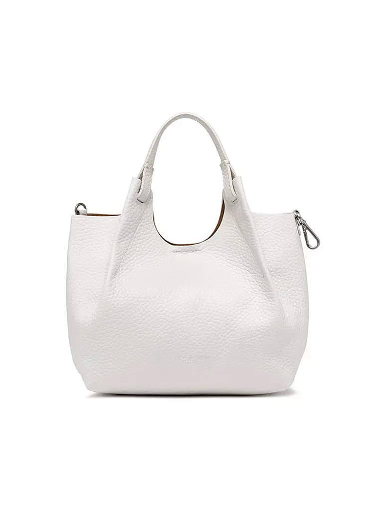 GIANNI CHIARINI | Bolso de cuero - Bolso Hobo DUA | Blanco