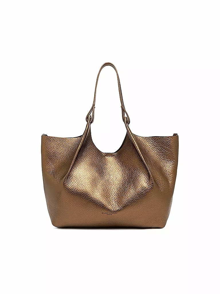 GIANNI CHIARINI | Bolso de cuero - Bolso Hobo DUA | braun
