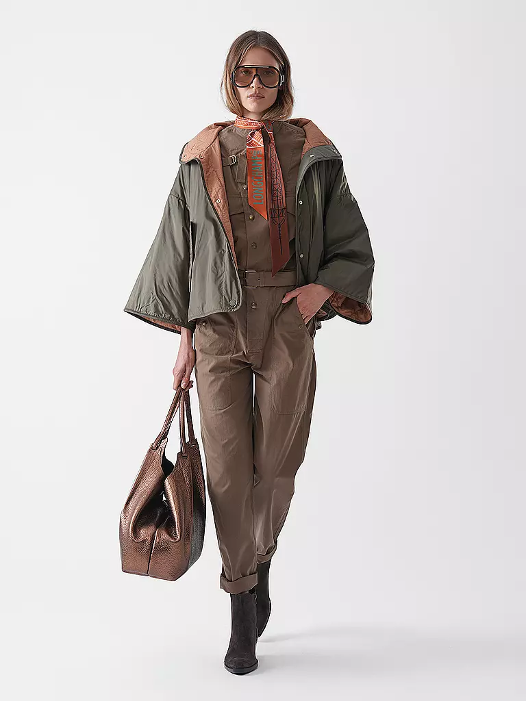 GIANNI CHIARINI | Bolso de cuero - Bolso Hobo DUA | braun