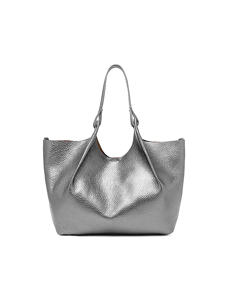 GIANNI CHIARINI | Bolso de cuero - Bolso Hobo DUA | silber