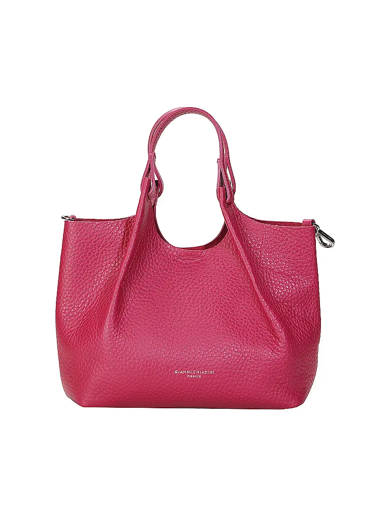 GIANNI CHIARINI | Bolso de cuero - Bolso Hobo DUA | Fucsia